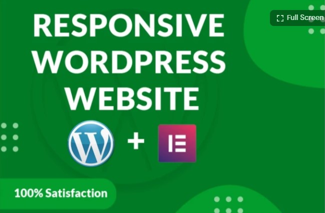 I will design and develop responsive wordpress website as elementor pro expert, astra